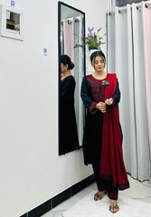 Sequence Embroidery Three Piece