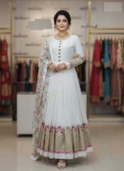 Jorjet Embroidery Party Dress