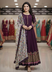 Jorjet Embroidery Party Dress