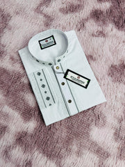 Eid Collection 2026 White Color Embroidery Punjabi (P-3332)