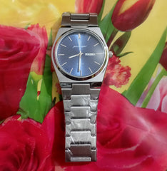 POEDAGAR 930 Men's New Luxury Luminous Date Week Stainless Steel Quartz Watch For Men