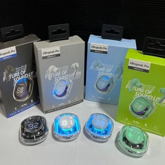 Ultrapods Max True Wireless Earbuds with Display Transparent Design, Bluetooth 5.3