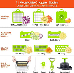 14 In 1 Multifunctional Vegetable Chopper