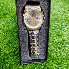 BINBOND B1236 Brand Fashion Tourbillon Dial Quartz Watches Men’s Luxury Stainless Steel + Free Chain cutter @ battery .