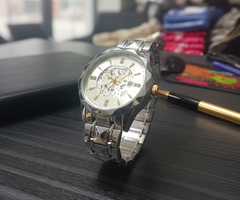 BINBOND Water Resistant Stainless Steel Quartz Watch