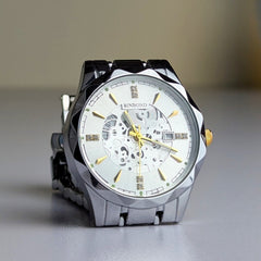 BINBOND Water Resistant Stainless Steel Quartz Watch