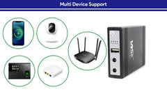 WGP Mini UPS 10400mAh (Input 12V, Output 5V/9V/12V)