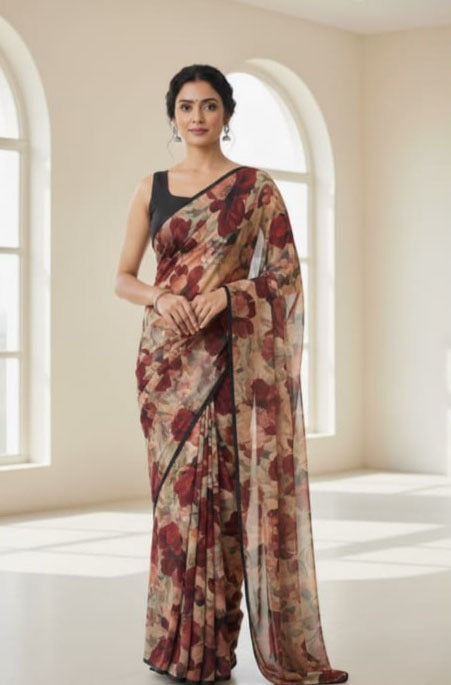 Classic Georgette Sharee