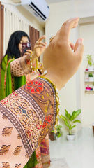 Jorjet Digital Print Three Piece
