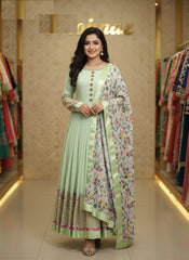 Jorjet Embroidery Party Dress