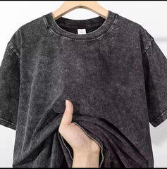 Premium Acid Wash Drop Shoulder T-Shirt