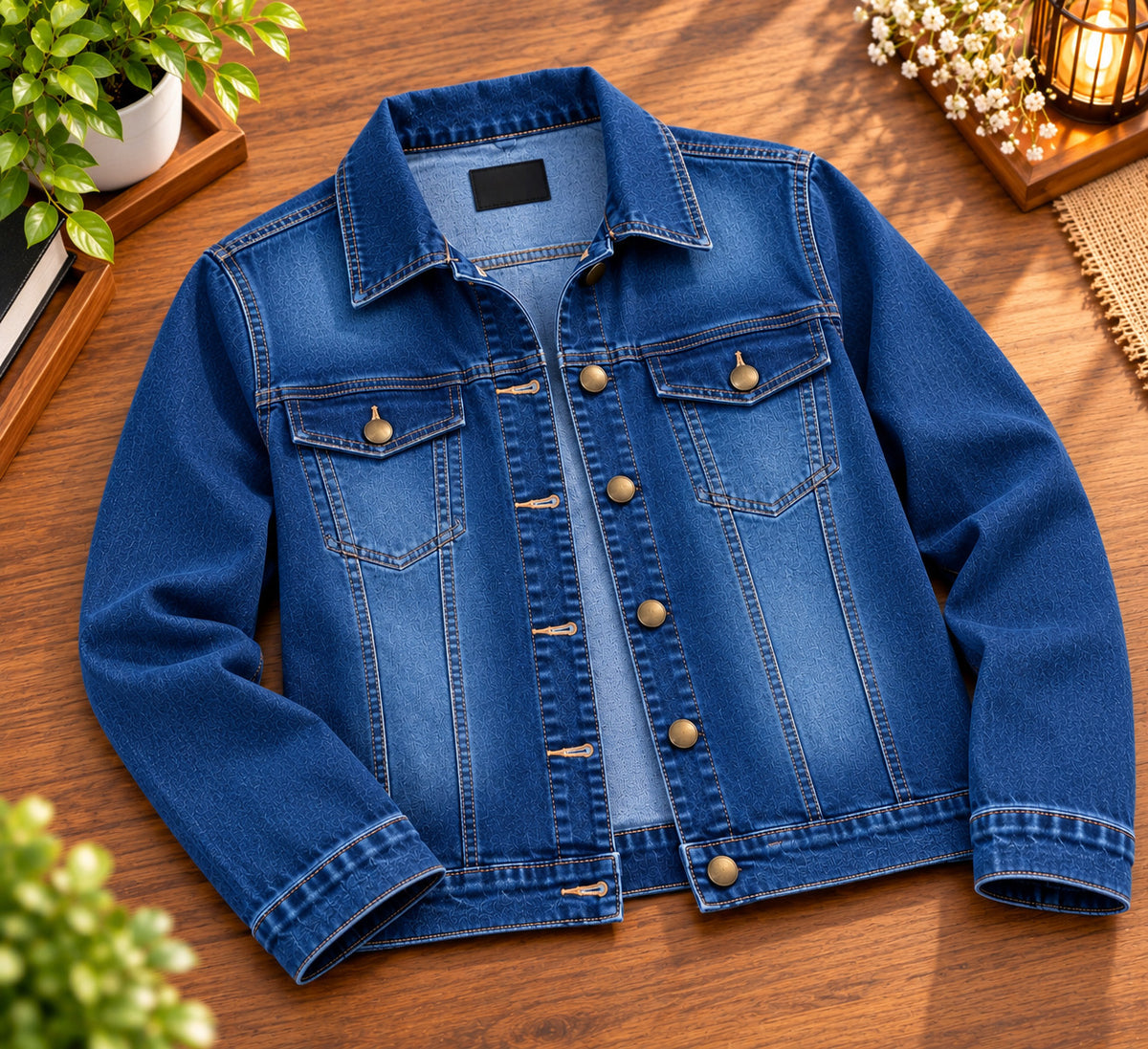 Stylish Premium Ladies Denim Jacket