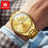 Olevs Luxury Men’s Quartz Watch (Golden )