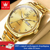 Olevs Luxury Men’s Quartz Watch (Golden )