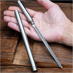 Multipurpose Outdoor Portable Fruit-Knife with Sheath, Portable Kitchen Tools