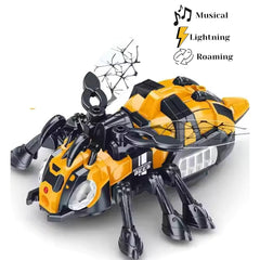 Interactive Crawling Bee Toy with Lights & Music
