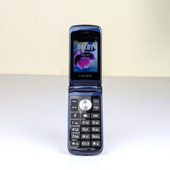 T-Source T203 Dual Display Folding Mobile Phone (BLUE)