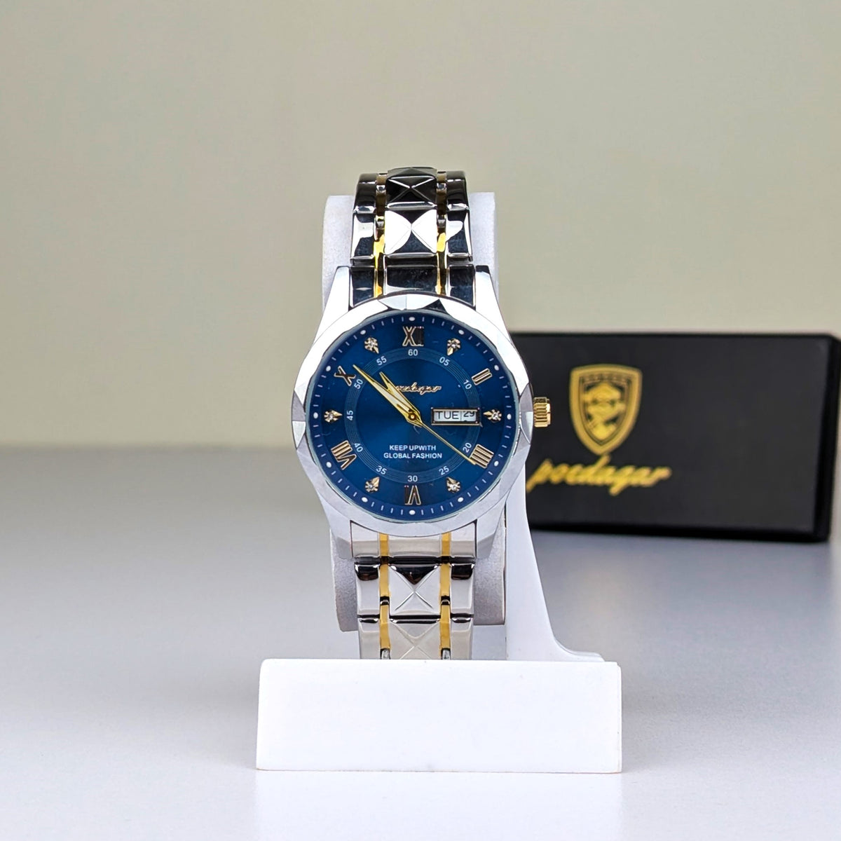 Poedagar Luxury Men's Watch (Water Resistant)