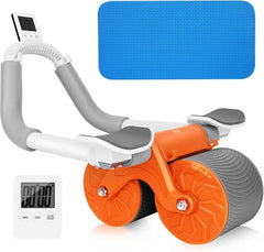 Automatic Rebound Ab Roller with Elbow Support