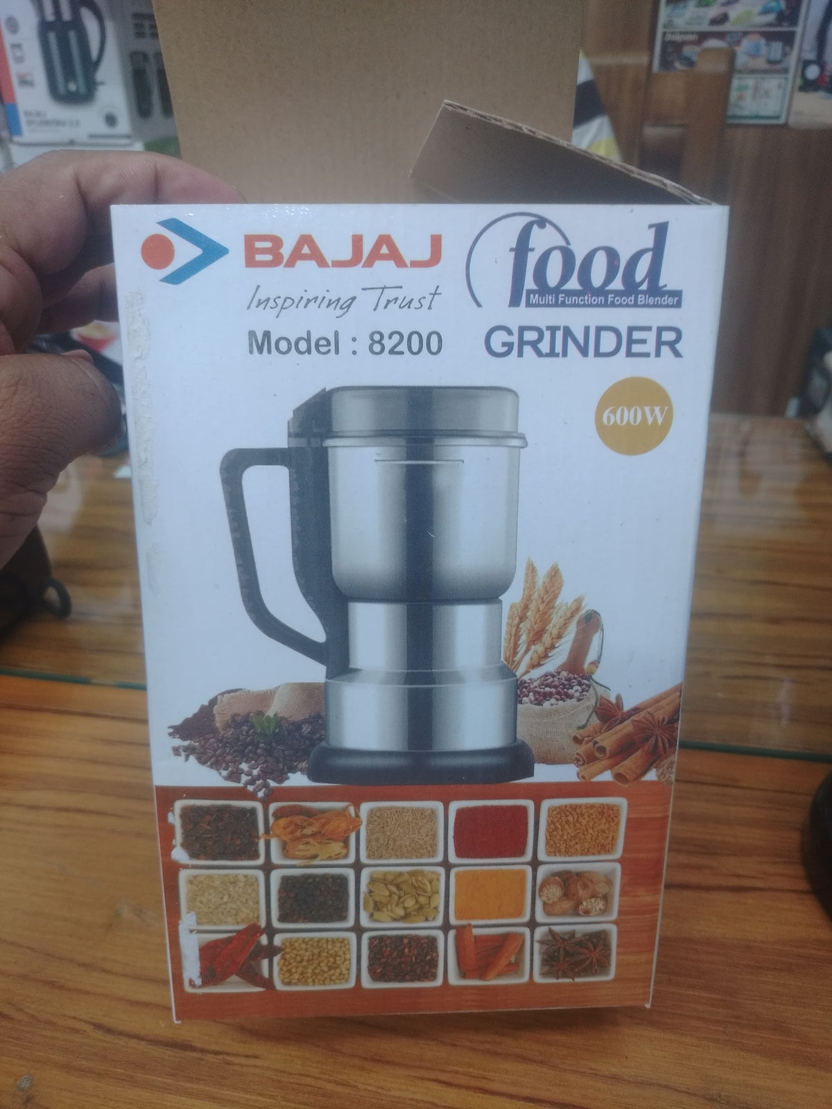 BAJAJ Multifunctional Electric Stainless Steel Food Grinder 600