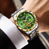 BINBOND B1236 Brand Fashion Tourbillon Dial Quartz Watches Men’s Luxury Stainless Steel