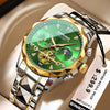 BINBOND B1236 Brand Fashion Tourbillon Dial Quartz Watches Men’s Luxury Stainless Steel