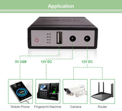 WGP Mini UPS 10400mAh (Input 12V, Output 5V/9V/12V)